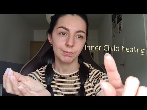 ASMR Reiki for Inner Child ｜Soft spoken, Hand movements, Crystal healing