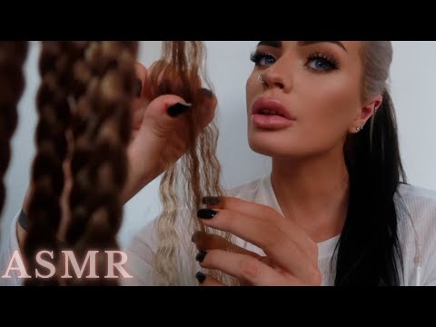 ASMR Removing Your Braids & Brushing Your Hair 💕 (personal attention roleplay)