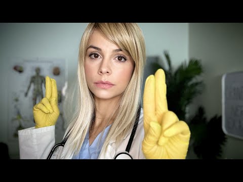 ASMR Most Detailed Cranial Nerve Exam (Taking Care Of Your Senses, Eyes, Ears, Smell, Taste Test)