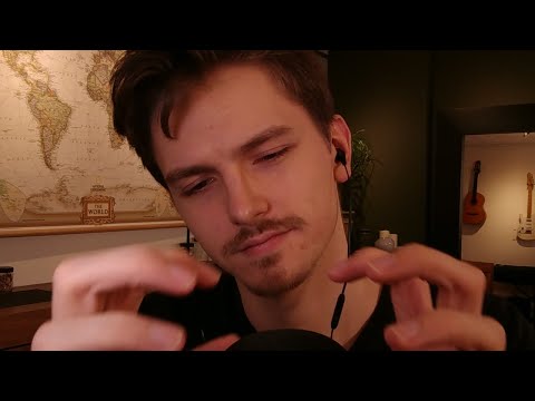 Cleaning Energy Around the Mic ASMR (incl inaudible whispers)