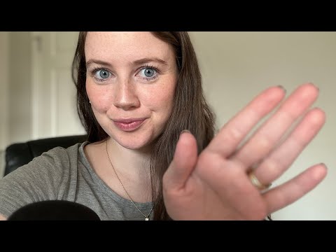 ASMR | Soft Whispering with Hand/Skin sounds