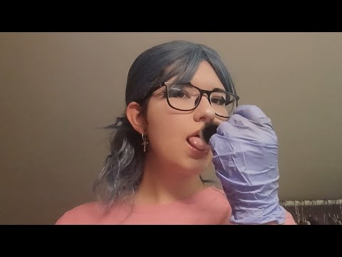ASMR | chaotic personal attention (spit painting, plucking negative energy)