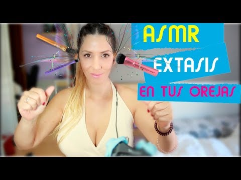 ASMR - El mejor video ASMR, para los que no sienten asmr. cosquillas intensas.Ear to ear. En español
