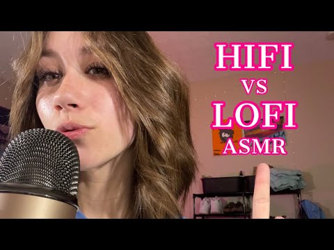 ASMR | hifi vs. lofi trigger assortment! which do you prefer? (fast and chaotic)