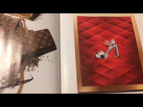 Louis Vuitton Holiday Catalogue - Page Flipping - Gum Chew - Whisper ASMR