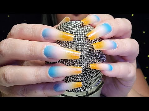 ASMR Single Finger Microphone Scratching(Slower Version)-Custom Video For Anonymous