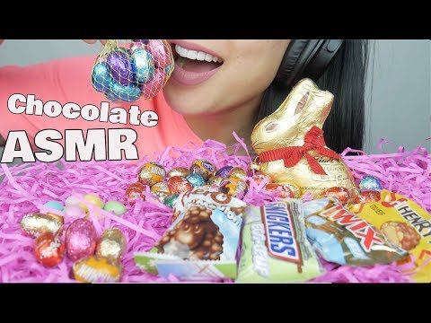 ASMR EASTER CHOCOLATE (EATING SOUNDS) | SAS-ASMR