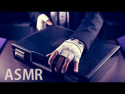 [ASMR] Mr Briefcase #1 : "The Sleep AID Kit" (Roleplay) - ENGLISH Soft Spoken