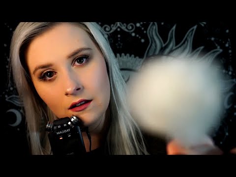 ASMR | Brushing You - Visual Triggers for Relaxation | Tascam Mic