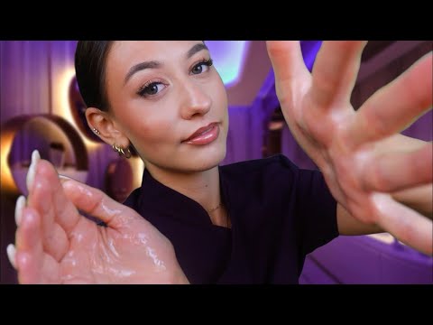 ASMR Scalp Treatment & Oil Massage ~ Spa Roleplay for Sleep 🌙  (layered sounds & personal attention)