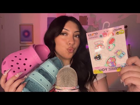 ASMR with crocs (lots of shoe tapping and scratching) 🫶💗