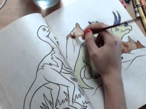 ASMR Español [Spanish ASMR]: Coloreando por el día del niño [Whispered Watercolor Painting]