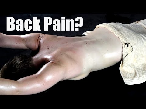 SLOW DEEP Focused Back Massage To Melt PAIN! [ASMR][NO Talking][No Music]