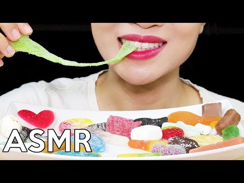 ASMR SWEDISH CANDY 스웨디시 젤리 리얼사운드 먹방 Eating Sounds