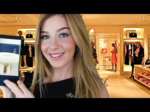 ASMR Personal Shopper Luxury Gift Buying Roleplay
