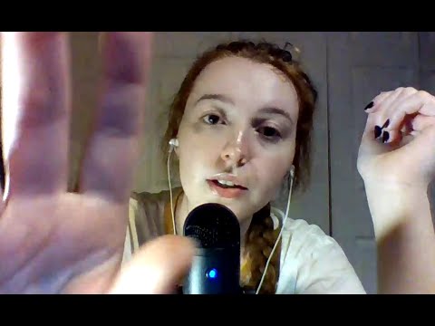 Positive Thoughts and Affirmations ASMR (face touching, clicky whisper)