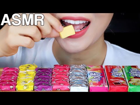 ASMR Korean Chewy Candy 새콤달콤, 마이쮸 먹방 Eating Sounds Mukbang