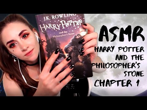 ASMR reading book - Harry Potter and the Philosopher's Stone - Chapter 1 | АСМР читаю книгу
