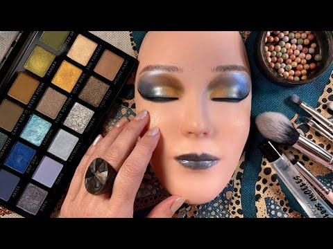 ASMR  Whispering Intenso  🧜🏻‍♀️ TRUCCO SIRENA  🧜🏻‍♀️ Blue  Make-up Applications su Mannequin