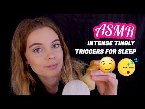ASMR Intense Tingly Triggers For You To Sleep - Ear-To-Ear Whispering