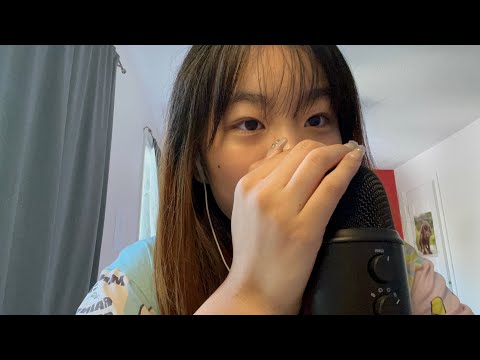 ASMR Upclose Cupped Mouth Sounds😴💗(Custom Video)