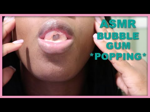 ASMR | BUBBLE GUM | CHEWING | GUM POPPING | INTENSE SOUNDS