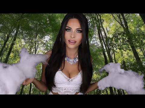 ASMR FAIRY Finds You in The Forest Sleeping on a Cloud 🧚‍♀️☁️