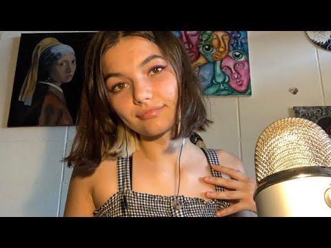 ASMR | Body Triggers | Fast Shirt Scratching, Fast Mouth and Hand Sounds, Collarbone Taps