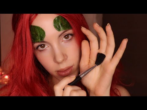 ASMR - Reiki Aura Cleanse For ULTRA Tingles By Poison Ivy - Plucking, Face Brushing ...