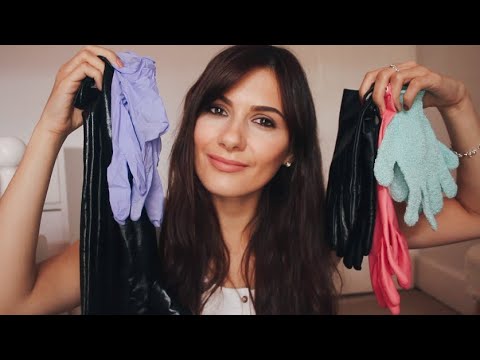 ASMR GLOVE SOUNDS (Leather, Latex, Rubber, Etc)