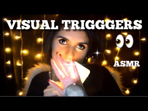 ASMR Visual Triggers with Mouth Sounds (flashlight, brushing, poking, ...)