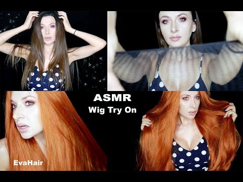 ASMR Wig Unboxing & Try On *EvaHair