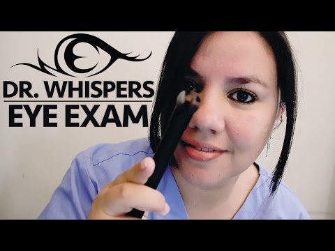 Eye Exam ASMR Role Play | Quick Check Up