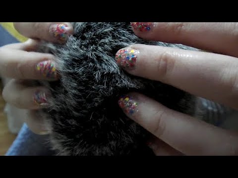 ASMR Fluffy Mic Cover and Up Close Whispers