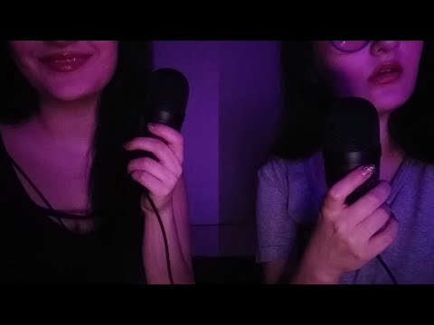 ASMR| mouth sounds and kissing (in your both ears)♡