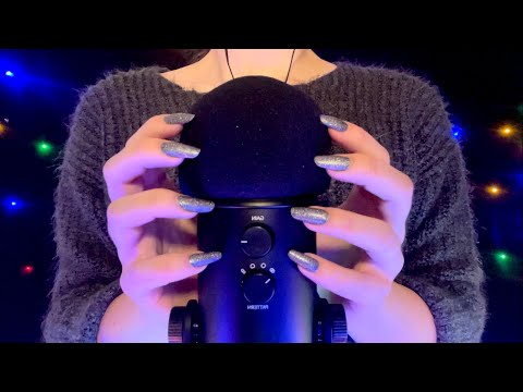 ASMR - Microphone Scratching (Setting & Breaking the Pattern) [No Talking]