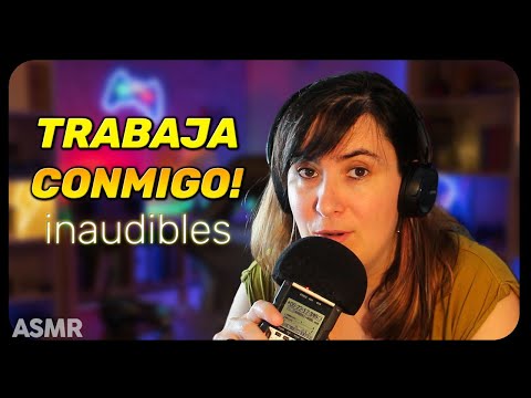ASMR INAUDIBLE mientras TRABAJO en ORDENADOR Español #4 | Zeiko ASMR
