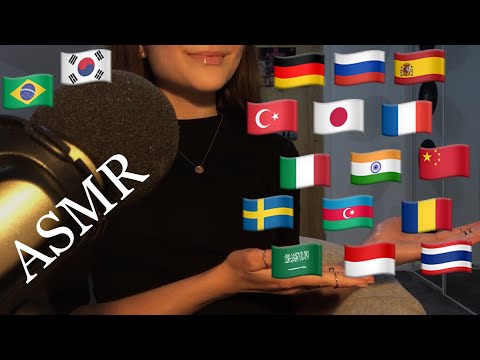 ASMR IN 30+ DIFFERENT LANGUAGES