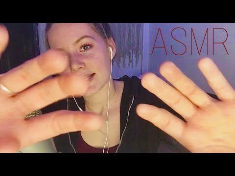 ASMR | repeating trigger words and phrases, relax, it's ok etc with hand movements