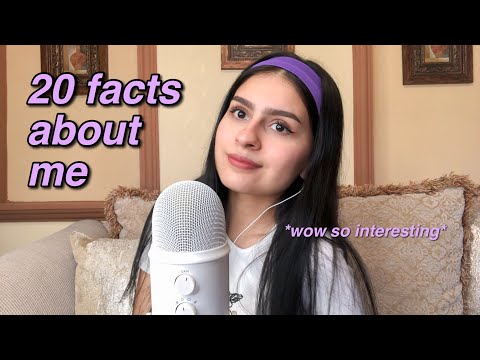 20 facts about me *trying asmr in english for the first time*