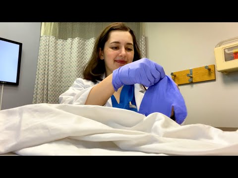 ASMR| Seeing the Gynecologist-Vaginal Discharge! (Soft Spoken, Vitals, Pelvic Exam)