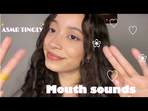 ASMR ~ INTENSE TINGLY MOUTHSOUNDS WITH HANDMOVEMENTS PERSONAL ATTENTION ♡ ♡