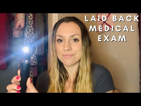 MOST LAIDBACK MEDICAL EXAM ASMR | Doing Tests On You AMR | Relaxing Medical Triggers For Sleep ASMR