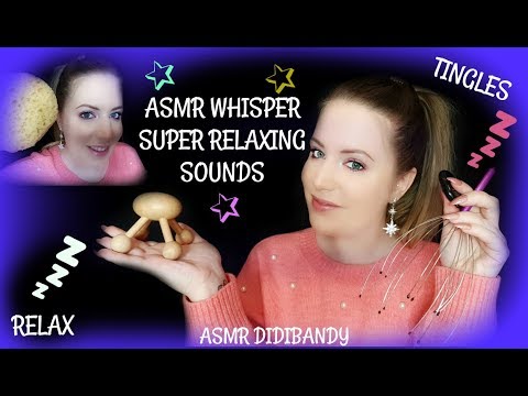 ASMR Relaxation for sleep and tingles (Close up whisper)