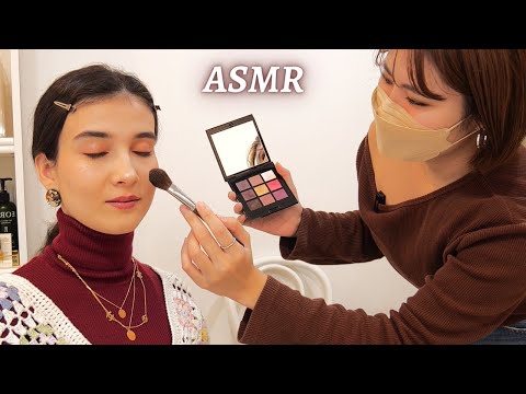 ASMR Doing Your Natural Makeup (Makeup Triggers, Soft spoken)