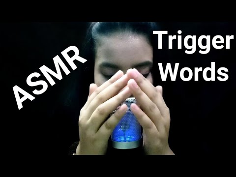 ASMR  Relaxing Trigger Words Whisper