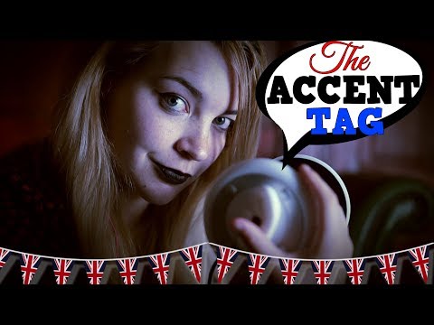 ASMR British Accent Tag || Trigger Words, Ear-to-ear Binaural Whispering