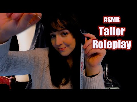 ⭐ASMR Tailor Roleplay: Suit Fitting and Measurements (Soft Spoken, Layered Sounds)
