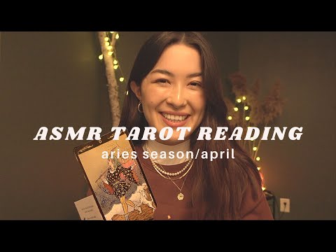 ASMR Tarot Reading | What you need to know for Aries Season/April (TIMELESS Pick a Card, Soft Spoken