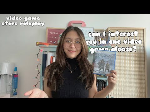 ASMR Video Game Store Roleplay